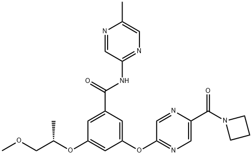 AZD1656 Struktur