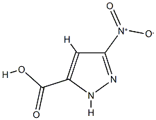 3-nitro-1H-pyrazole-5-carboxylic acid(SALTDATA: FREE) Struktur