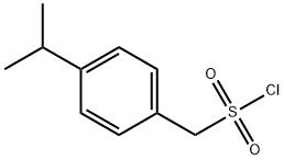 (4-isopropylphenyl)methanesulfonyl chloride Struktur