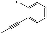 Benzene, 1-chloro-2-(1-propyn-1-yl)- Struktur