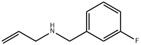 [(3-fluorophenyl)methyl](prop-2-en-1-yl)amine Struktur