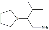 3-METHYL-2-PYRROLIDIN-1-YLBUTAN-1-AMINE Struktur