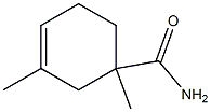 3-Cyclohexene-1-carboxamide,1,3-dimethyl-(9CI) Struktur