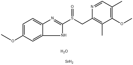 Esomeprazole Strontium Structure