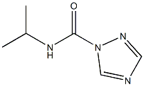 1H-1,2,4-Triazole-1-carboxamide,N-(1-methylethyl)-(9CI) Struktur