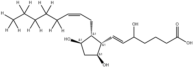 5-iPF2α-VI-d11 Struktur