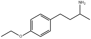 3-(4-ethoxyphenyl)-1-methylpropylamine Struktur