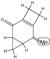 Tricyclo[6.1.0.03,6]dec-3(8)-ene-3,7-dione Struktur