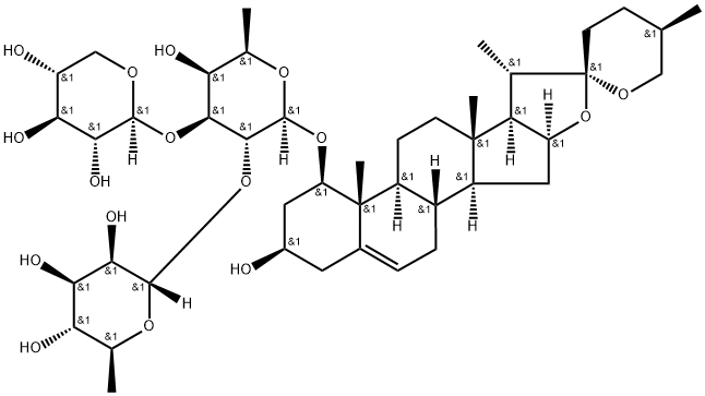 OPHIOPOGONIN D Struktur