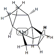 2,3b:4,7-Dimethano-3bH-cyclopenta[1,3]cyclopropa[1,2]benzene,octahydro-,stereoisomer(9CI) Struktur