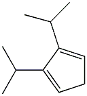 1,3-Cyclopentadiene,2,3-bis(1-methylethyl)-(9CI) Struktur