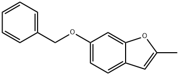 6-(benzyloxy)-2-methylbenzofuran Struktur