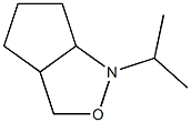 1H-Cyclopent[c]isoxazole,hexahydro-1-isopropyl-(7CI) Struktur