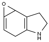 3H-Oxireno[e]indole,  4,5,6,6b-tetrahydro- Struktur