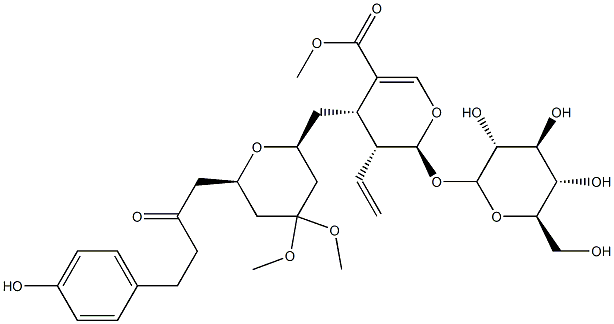 Hydrangenoside A diMethyl acetal Struktur