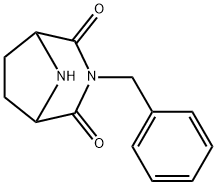 3-BENZYL-3,8-DIAZABICYCLOOCTANE[3.2.1]-2,4-DIONE Struktur