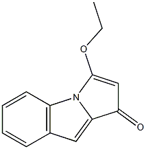 3H-Pyrrolo[1,2-a]indol-3-one,1-ethoxy-(9CI) Struktur