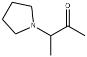 2-Butanone, 3-(1-pyrrolidinyl)- (6CI,9CI) Struktur