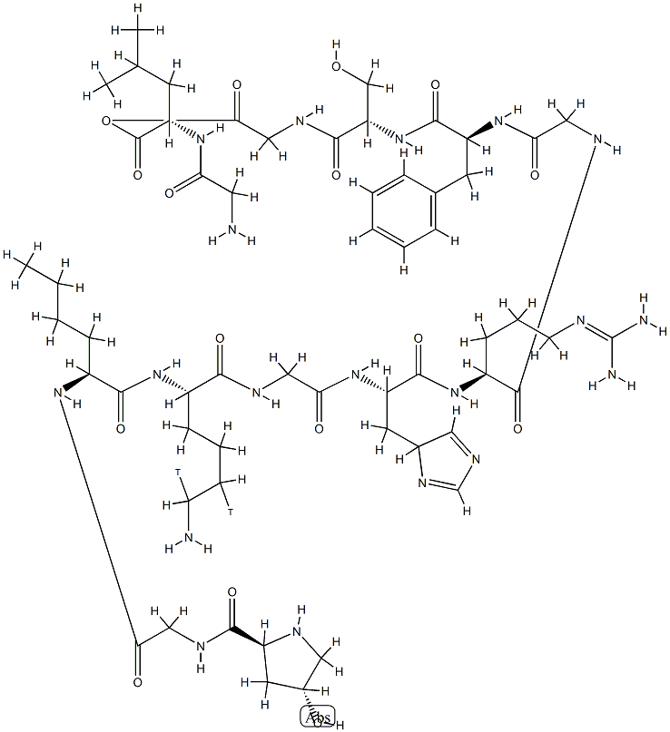 collagen I, alpha chain (98-110) Struktur