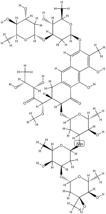 mithramycin A Struktur