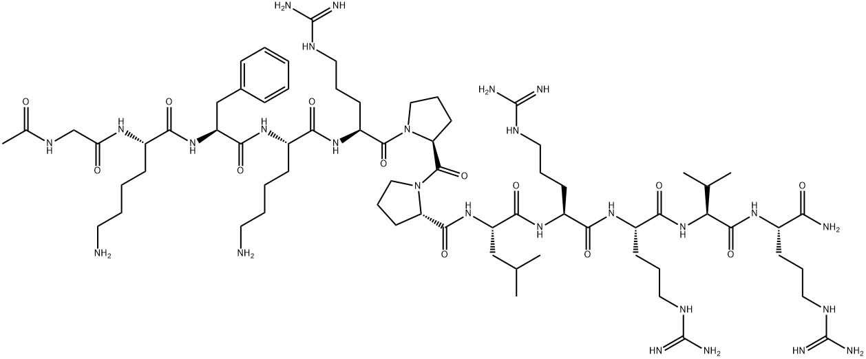 troponin I (104-115) Struktur