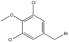 5-(bromomethyl)-1,3-dichloro-2-methoxybenzene Struktur