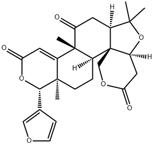 デオキシリモニン 化學(xué)構(gòu)造式