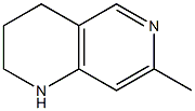 1,6-Naphthyridine,1,2,3,4-tetrahydro-7-methyl-(6CI) Struktur