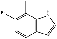 6-BROMO-7-METHYLINDOLE Struktur