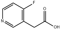 2-(4-FLUOROPYRIDIN-3-YL)ACETIC ACID Struktur