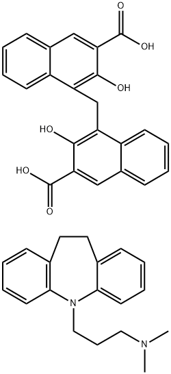 Imipramine pamoate Struktur