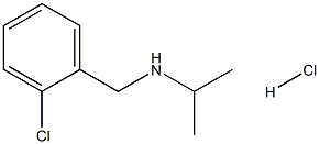 N-(2-chlorobenzyl)-2-propanamine hydrochloride Struktur