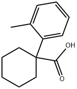 1-(2-甲基苯基)環(huán)己烷-1-羧酸, 1039931-32-2, 結(jié)構(gòu)式