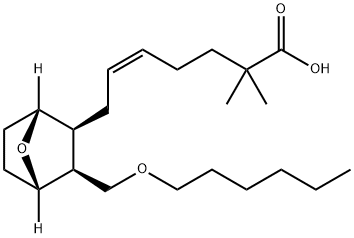 1-(2,2-Dimethylhept-5-eno-7-yl)-2-((hexyloxy)methyl)-7-oxabicyclo(2.2. 1)heptane Struktur