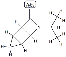 6-Azatricyclo[3.2.0.02,4]heptan-7-one,6-(1-methylethyl)-,(1alpha,2bta,4bta,5alpha)-(9CI) Struktur