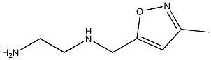 1,2-Ethanediamine,N-[(3-methyl-5-isoxazolyl)methyl]-(9CI) Struktur