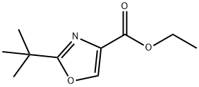 ethyl 2-tert-butyloxazole-4-carboxylate Struktur