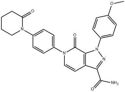 Apixaban Dehydro Impurity Struktur