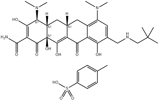 OMadacycline (tosylate) Struktur