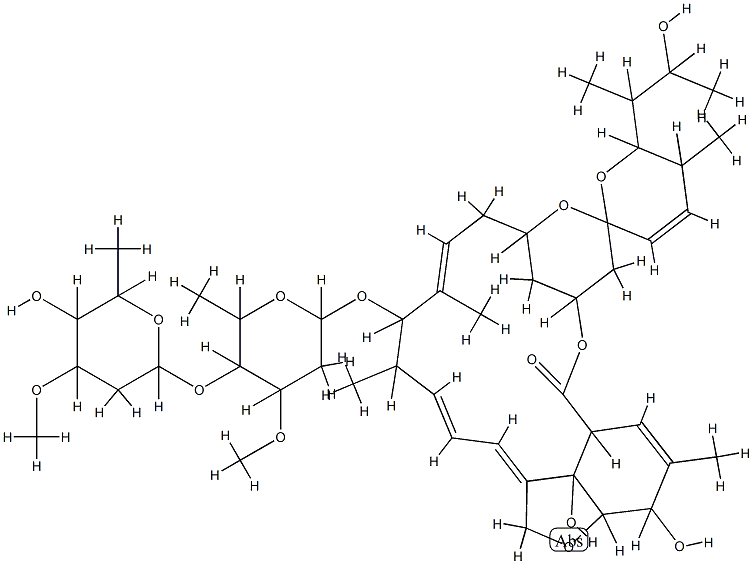 27-hydroxyavermectin Struktur