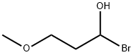 1-Bromo-3-methoxypropan-1-ol Struktur