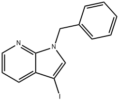 1-Benzyl-3-iodo-7-azaindole, 97% Struktur