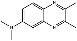 6-Quinoxalinamine,N,N,2,3-tetramethyl-(9CI) Struktur