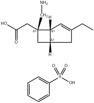 Mirogabalin besylate Structure