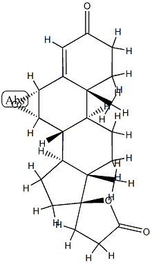 6,7-epoxycanrenone Struktur