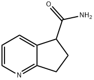 5H-1-Pyrindine-5-carboxamide,6,7-dihydro-(6CI) Struktur