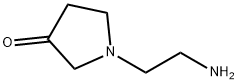 1-(2-aminoethyl)pyrrolidin-3-one Struktur