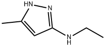 1H-Pyrazol-3-amine,N-ethyl-5-methyl-(9CI) Struktur