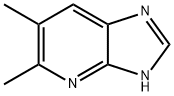 1H-Imidazo[4,5-b]pyridine,5,6-dimethyl-(9CI) Struktur