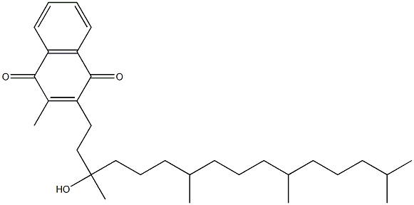 gamma-hydroxyvitamin K Struktur